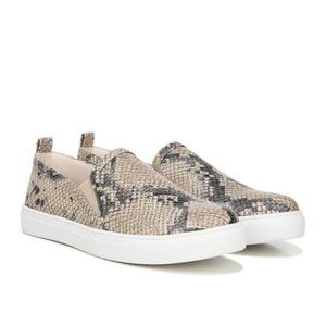 Fergalicious Snakeskin Print Slip-On Sneaker New